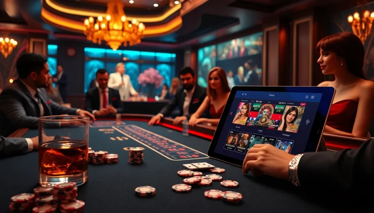 Experience gaming excitement at nhà cái nk88 with vibrant casino scenes and professional gameplay.