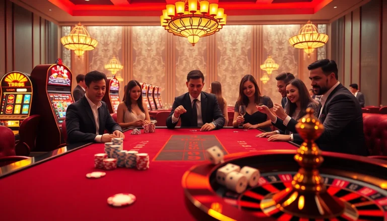 Experience the excitement of nhà cái tr88 with vibrant casino games and lively players.