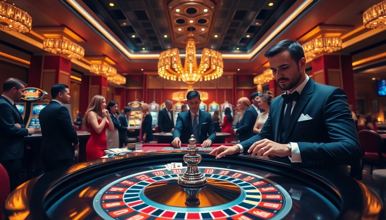 Players enjoying a thrilling roulette game at 166bet casino.