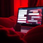 Engaging visual of an intimate AI chat interface, highlighting ai chat porn interactions.