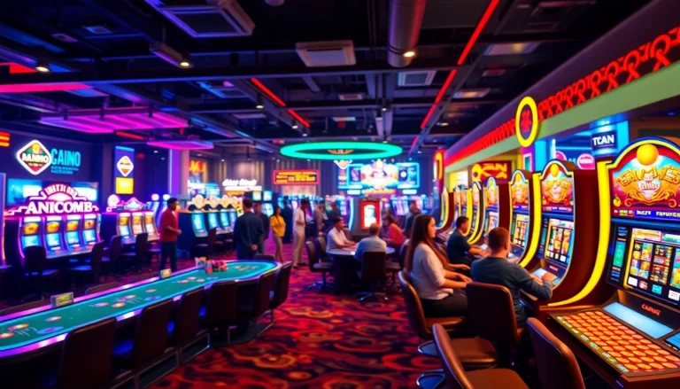 Découvrez le meilleur casino en ligne avec des jeux et des lumières éblouissantes.