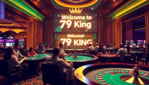 Experience excitement at 79 King casino with vibrant tables and thrilling games.