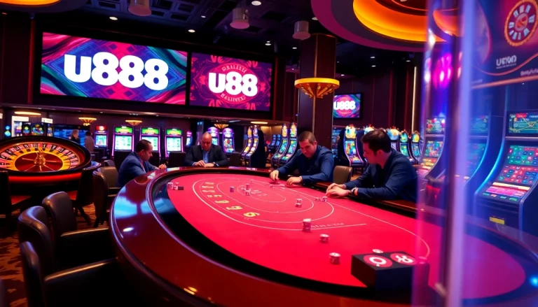 Experience the excitement of u 888 with engaging poker and casino games.