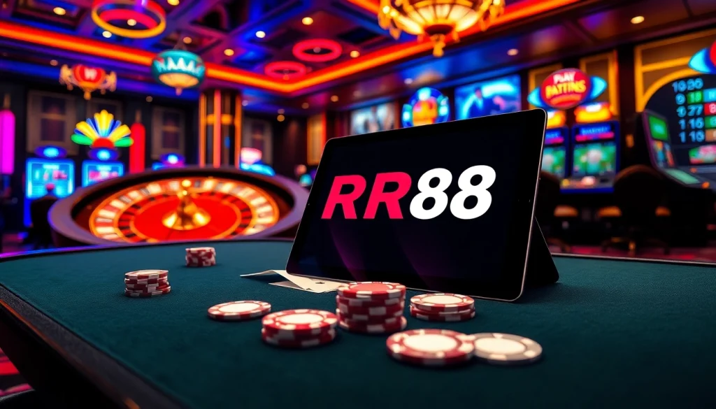 Experience the thrill of winning at RR88 link’s professional poker and roulette tables.
