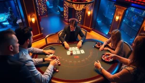 Experience the thrill of meilleur casino live en ligne with a professional croupier dealing cards.