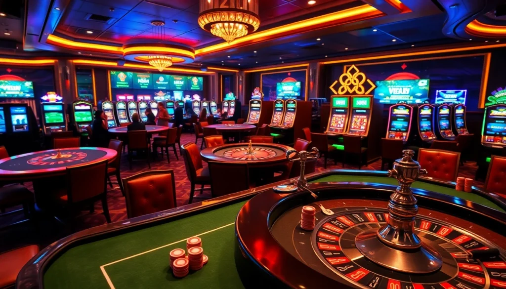 Engage in lively gaming at https://99ok.co.im/, featuring poker tables, roulette wheels, and glamorous casino visuals.