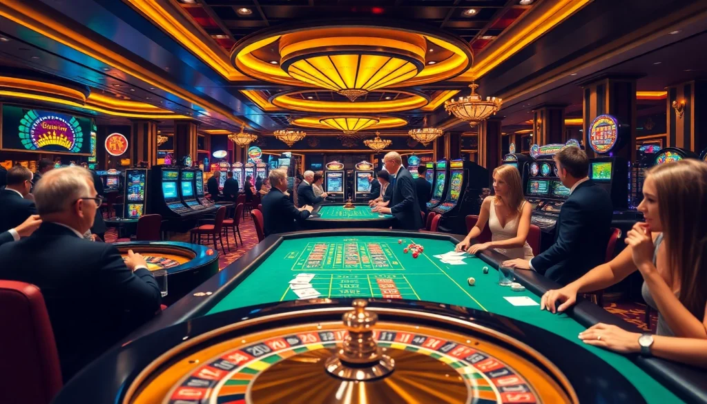 Experience the thrill of casino en ligne argent réel with vibrant games, opulent décor, and exciting gameplay.